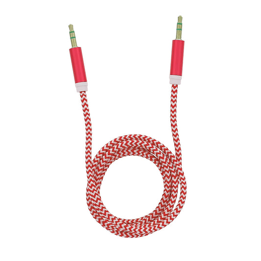 Cablu Audio 3..5mm 1m rosu