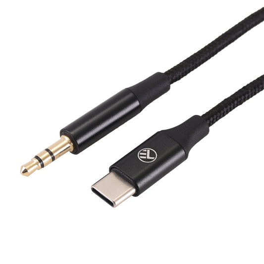 Cablu audio Tellur USB-C to jack 3.5mm DAC 1m negru
