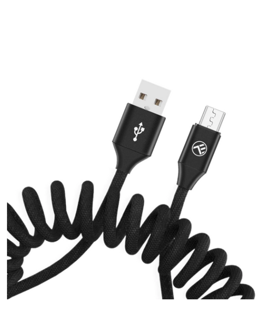 Cablu extensibil USB to Micro USB 2A 1..8m negru.