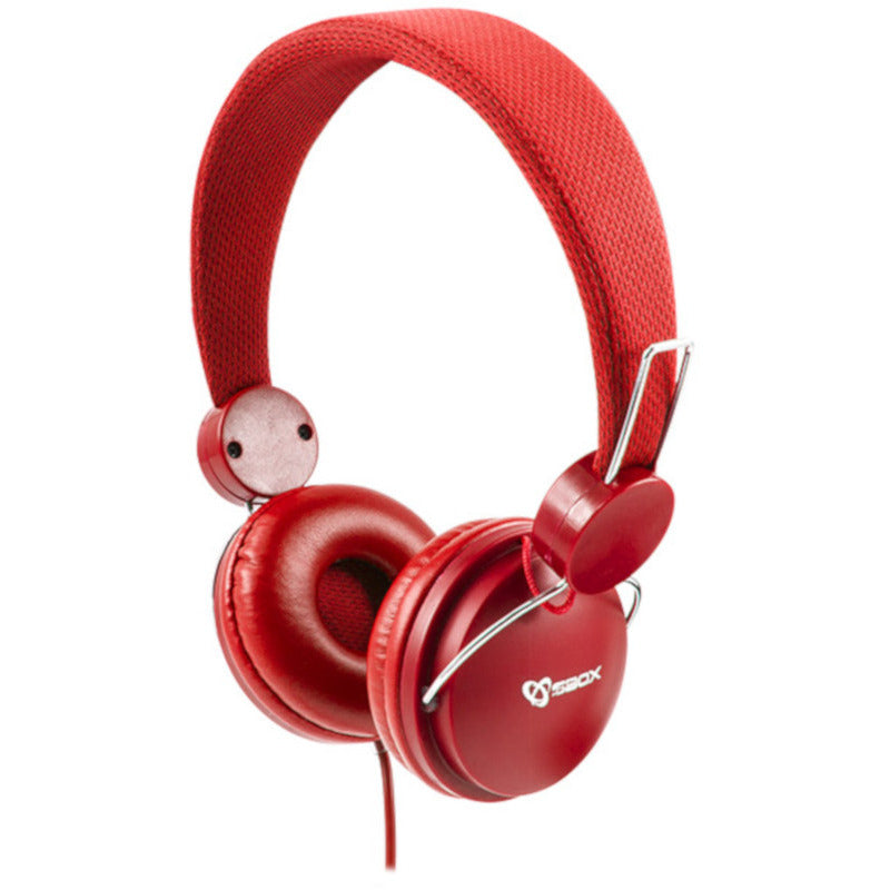 Casti on-ear SBOX HS-736R Red