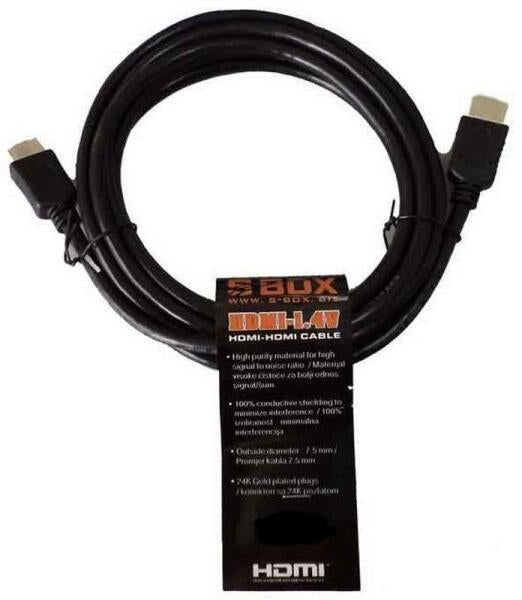 SBOX Cablu HDMI male -> male 5m v1.4